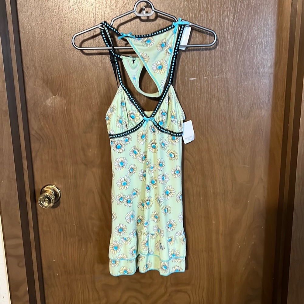 Rene rofe 2 piece intimate sleepwear w/thong panties